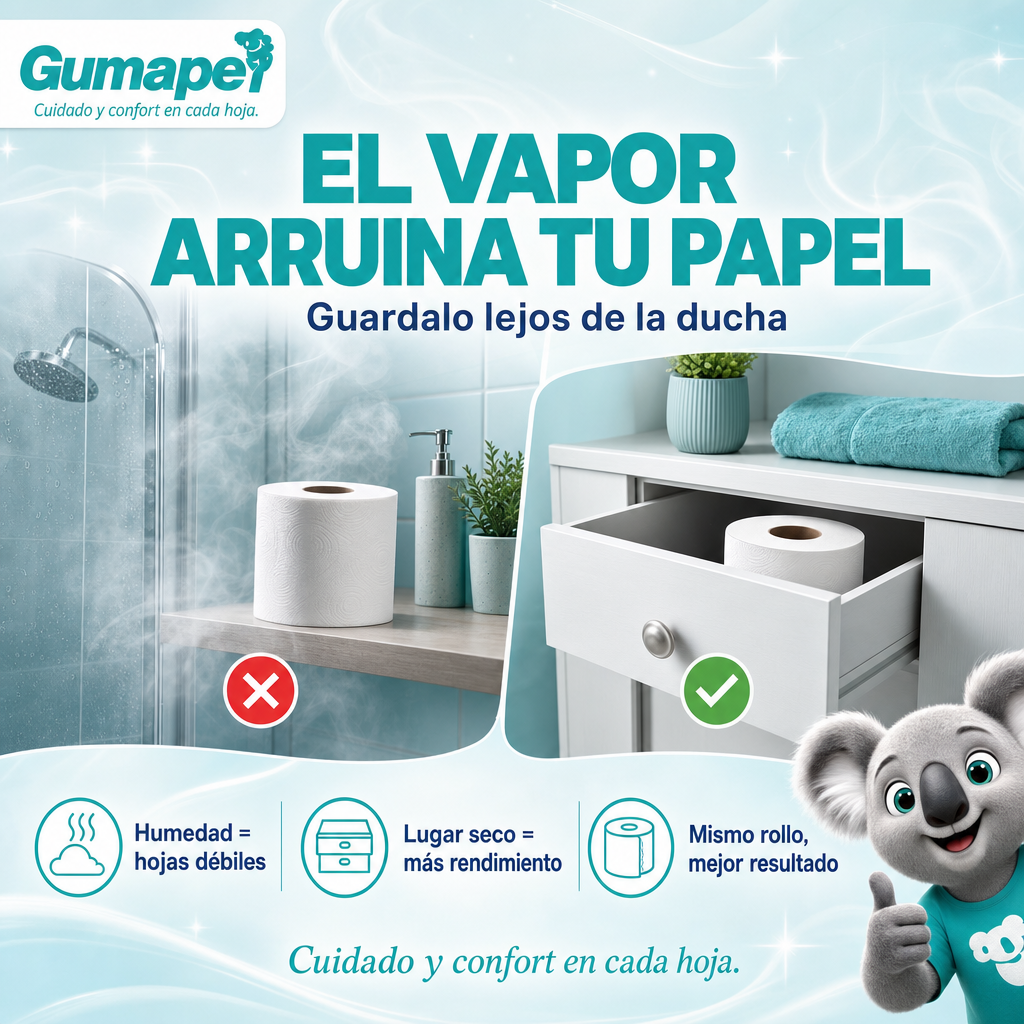 Flyer educativo de Gumapel, generado y publicado por CM Fácil